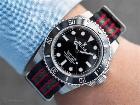 rolex deepsea nato strap|Rolex submariner 2020 rubber strap.